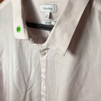 Calvin Klein & Kenneth Cole Men's Dress Shirts Size XXL - Lot of 2