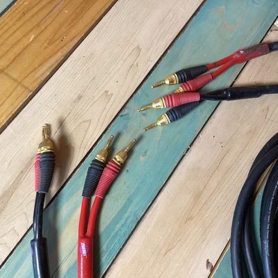 Monster Cable Z Series Z1R Reference Speaker Cables with Banana Plugs