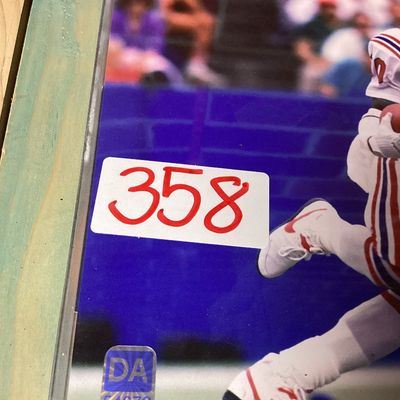 Irving Fryar Autographed New England Patriots Photo with COA