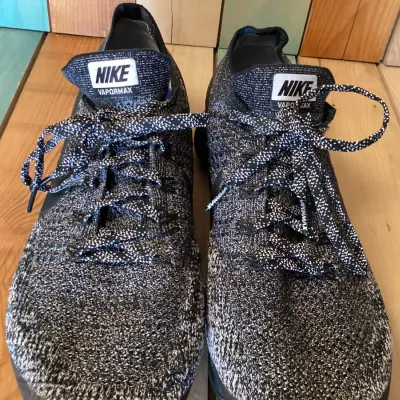 Nike Air VaporMax Flyknit Oreo Sneakers - Men's Size 11