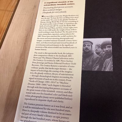 "The Century" Hardcover Book