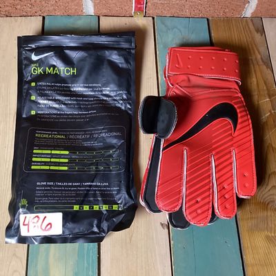Nike GK Match Soccer Goalkeeper Gloves with Original Packaging