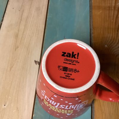 Zak! Designs Peanuts "A Charlie Brown Christmas" Red Ceramic Mug