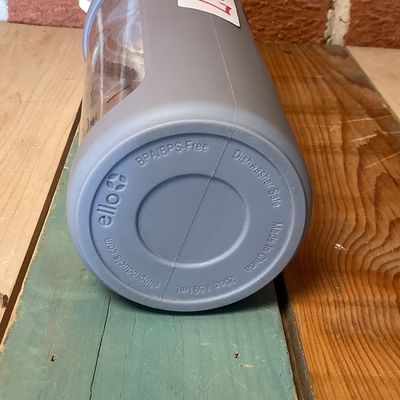 Ello 20 oz Glass Water Bottle with Silicone Sleeve