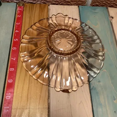Vintage Glassware & China Lot: Raymond Loewy, Pink Depression Glass, Marinex
