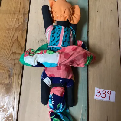 Vintage Handmade Topsy-Turvy Flip Doll