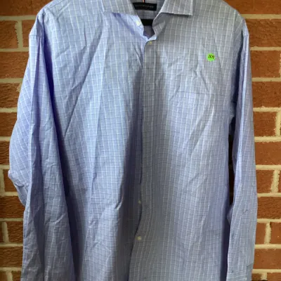 Lot 309 – Men’s Designer Clothing Lot – Tommy Hilfiger XL V-Neck Sweater & Dress Shirt + Polo Ralph Lauren XL V-Neck T-Shirt