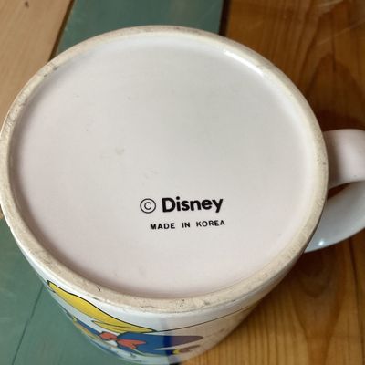 Vintage Disney Donald Duck Ceramic Coffee Mug