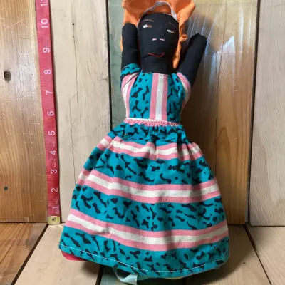 Vintage Handmade Topsy-Turvy Flip Doll