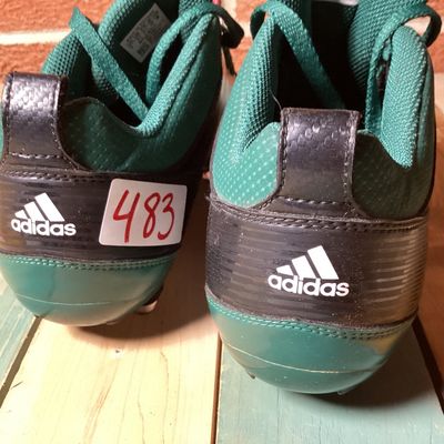 Adidas Football Cleats Green and Black Size 9.5