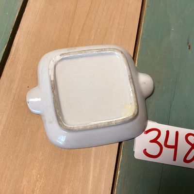 Vintage Six Flags Over Texas Ceramic Mini Ashtray
