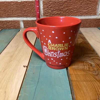 Zak! Designs Peanuts "A Charlie Brown Christmas" Red Ceramic Mug