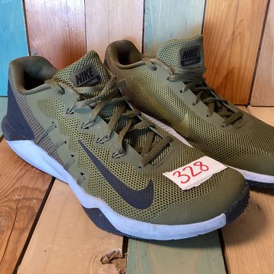 Nike Training Shoes Olive Green Men's Size 11