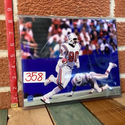 Irving Fryar Autographed New England Patriots Photo with COA