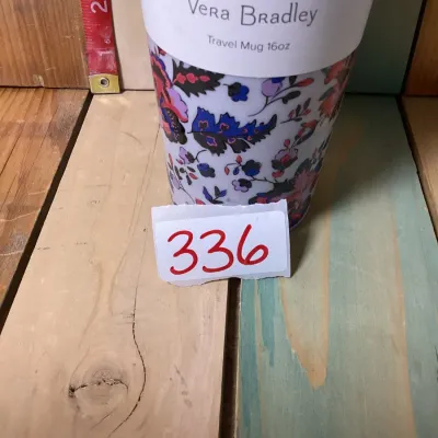 Vera Bradley 16oz Floral Travel Mug