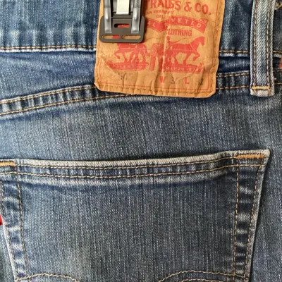 Two Pairs of Levi's 514 Straight Fit Jeans - Size 36x32