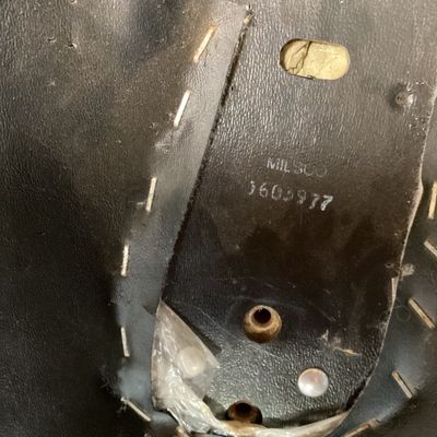 Vintage Harley-Davidson Motorcycle Seat - Milsco 5602977 RDW-92/61-0067