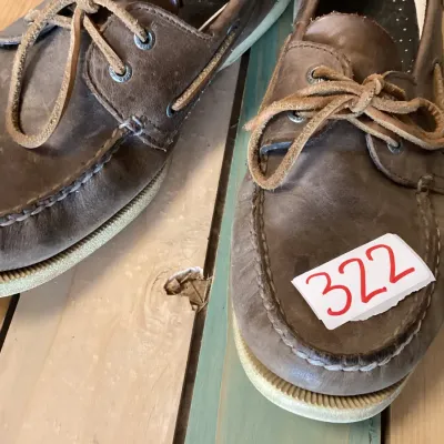 Sperry Top-Sider Men's Leather Boat Shoes Size 11M