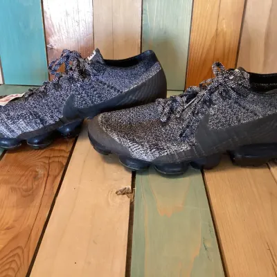 Nike Air VaporMax Flyknit Oreo Sneakers - Men's Size 11