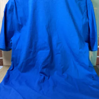 Carhartt Men’s Large Loose Fit Blue Short Sleeve Workwear Pocket T-Shirt Logo Tee