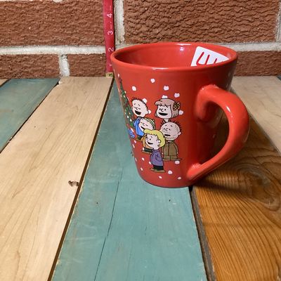 Zak! Designs Peanuts "A Charlie Brown Christmas" Red Ceramic Mug