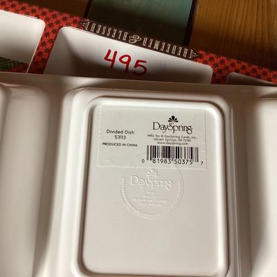 DaySpring 'Redeemed & Blessed' Divided Serving Dishes - Set of 2