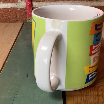 Vintage Disney Donald Duck Ceramic Mug - Made in Japan