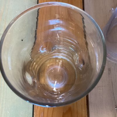 Vintage Clear Glass Tumblers - Set of 8