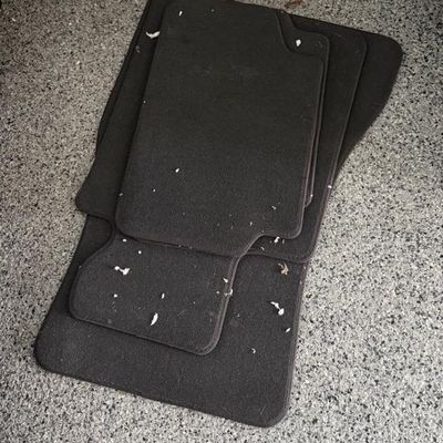 Full set of car floor pads