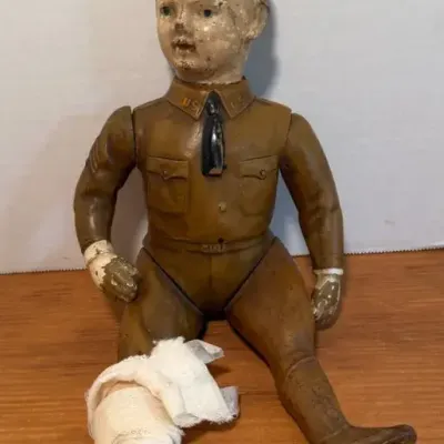 WWI “Doughboy” Soldier Doll