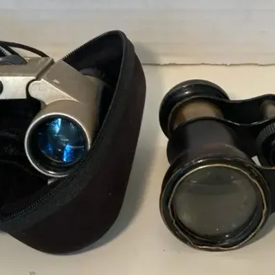 Vintage Opera Glasses + Compact Binoculars