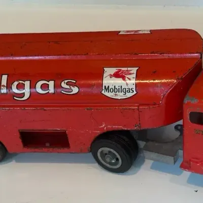 Vintage Mobilgas Pressed Steel Semi-Tanker