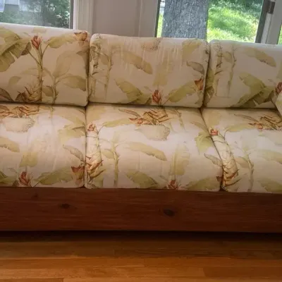 Vintage Hardwood Sleeper Sofa