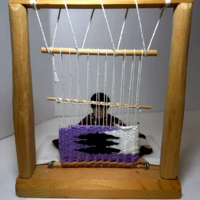 Navajo Weaver Diorama