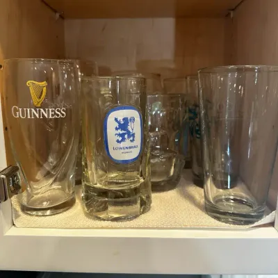 Mystery Kitchen Glass Cabinet 