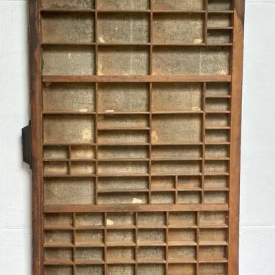 Olding & Co. Printer’s Tray