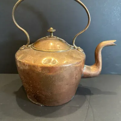 Large Copper Teapot