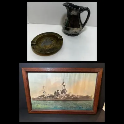 US Navy Collectible Pieces USS Texas