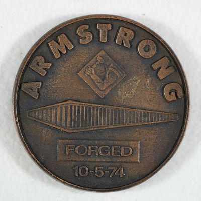 Armstrong Bros Tool Co Advertising Paperweight