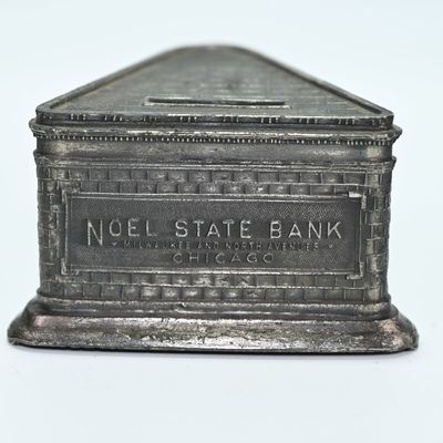 Coin Bank - Noel State Bank Chicago Building Still Coin Bank