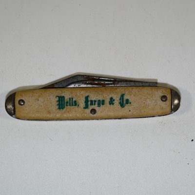 Wells Fargo & Co Advertising Pocket Knife