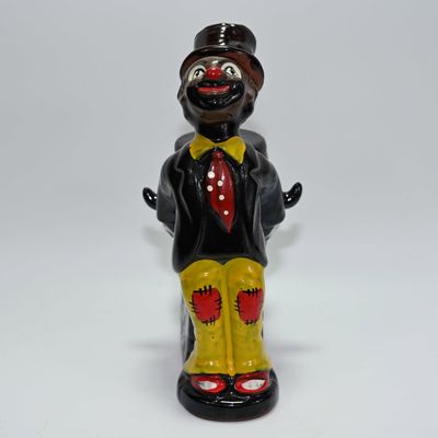 Hobo Figural Decanter - Black Americana