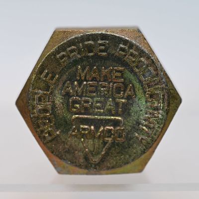 ARMCO Bolt Advertising Paperweight Middletown, Ohio