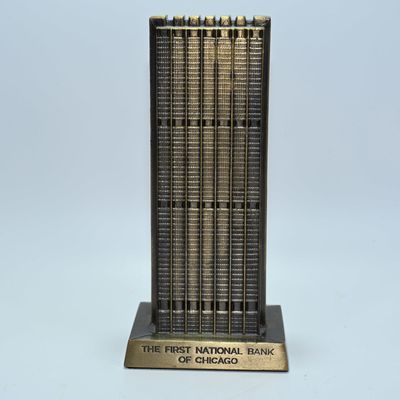 Coin Bank - First National Bank of Chicago Building Still Coin Bank