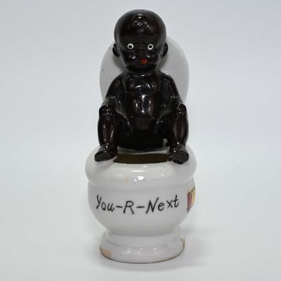 Boy on Toilet You-R-Next - Black Americana
