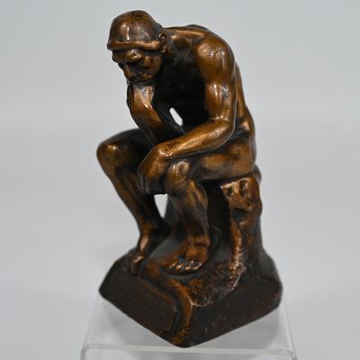 A. C. Rehberger Co Thinker Advertising Paperweight