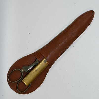 Acme Shear Letter Opener and Scissors Desk Set