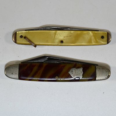 KENT NY CITY 2-Blade Pocket Knife - Lot of 2
