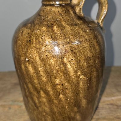 Sale Photo Thumbnail #92: Crawford Co. Signed John Henry Long Quart Jug