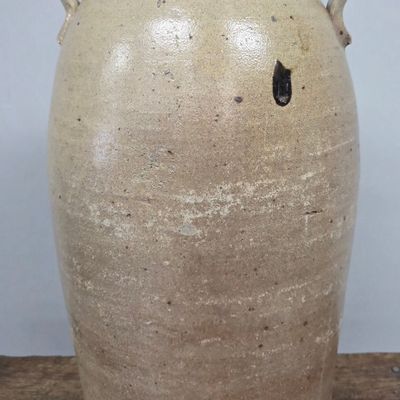 Sale Photo Thumbnail #36: 5gal Pittman Bros. Sorghum Jar Randolph County AL.